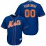 New York Mets Majestic Cool Base Custom Jersey Royal