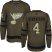 Adidas St. Louis Blues #4 Carl Gunnarsson Green Salute to Service Stitched NHL Jersey