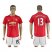 Manchester United #13 Lindegaard Red Home Soccer Club Jersey