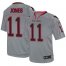 Nike Atlanta Falcons #11 Julio Jones Lights Out Grey Youth Stitched NFL Elite Jersey