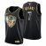 Brooklyn Brooklyn Nets #7 Kevin Durant Mens Golden Edition Diamond Logo 2021/22 Swingman Jersey – Black Mens