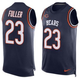 Nike Chicago Bears #23 Kyle Fuller Navy Blue Team Color Mens Stitched NFL Limited Tank Top Jersey