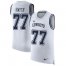Nike Dallas Cowboys #77 Tyron Smith White Mens Stitched NFL Limited Rush Tank Top Jersey