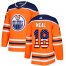 Adidas Edmonton Oilers #18 James Neal Orange Home Authentic USA Flag Stitched NHL Jersey