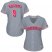 Cincinnati Reds #9 Mike Moustakas Grey Road Womens Stitched MLB Jersey