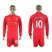 Liverpool #10 Coutinho Home Long Sleeves Soccer Club Jersey