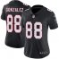 Nike Atlanta Falcons #88 Tony Gonzalez Black Alternate Womens Stitched NFL Vapor Untouchable Limited Jersey
