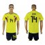 Colombia #14 URIBE Home 2018 FIFA World Cup Soccer Jersey