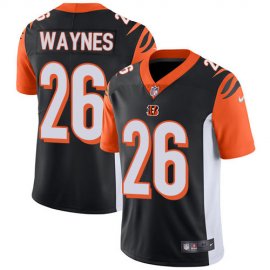 Nike Cincinnati Bengals #26 Trae Waynes Black Team Color Mens Stitched NFL Vapor Untouchable Limited Jersey