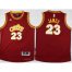 Youth Cleveland Cavaliers 23 LeBron James Red CAVS NBA Jerseys