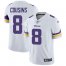 Nike Minnesota Vikings #8 Kirk Cousins White Mens Stitched NFL Vapor Untouchable Limited Jersey