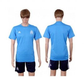Marseille Blank Away Soccer Club Jersey