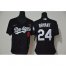 Los Angeles Dodgers #8 #24 Kobe Bryant Women Nike Black Cool Base 2020 KB Patch MLB Jersey