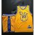 Golden State Warriors #23 Draymond Green Gold Throwback The City A Set Stitched NBA Jersey