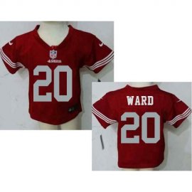 Toddler Nike San Francisco 49ers #20 Jimmie Ward Red Team Color Stitched NFL Elite Jersey