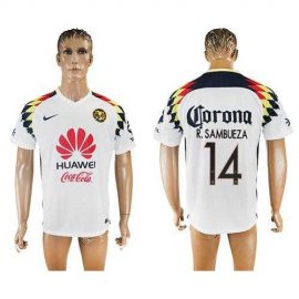 America #14 R.Sambueza Away Soccer Club Jersey