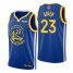 Nike Golden State Warriors #23 Draymond Green Royal Womens 2022 NBA Finals Icon Edition 75th Anniversary Diamond Swingman Jersey Womens