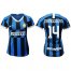 Womens Inter Milan #14 Nainggolan Home Soccer Club Jersey