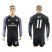 Real Madrid #11 Bale Sec Away Long Sleeves Soccer Club Jersey