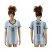 Womens Argentina #11 Lamela Home Soccer Country Jersey
