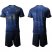 Real Madrid Blank Dark Blue Soccer Club Jersey
