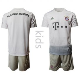 Bayern Munchen Blank Away Kid Soccer Club Jersey