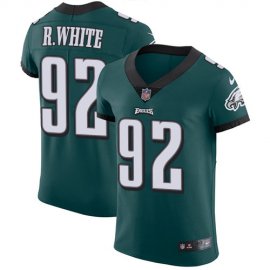 Nike Philadelphia Eagles #92 Reggie White Midnight Green Team Color Mens Stitched NFL Vapor Untouchable Elite Jersey