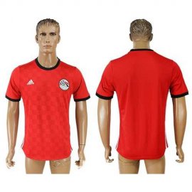Egypt Blank Red Home Soccer Country Jersey