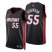 Nike Miami Heat #55 Duncan Robinson Black Mens 2021-22 NBA 75th Anniversary Diamond Swingman Jersey – Icon Edition Mens