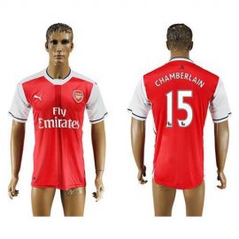 Arsenal #15 Chamberlain Home Soccer Club Jersey