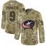Adidas Columbus Blue Jackets #9 Artemi Panarin Camo Authentic Stitched NHL Jersey