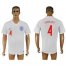 England #4 Gerrard Home Thai Version Soccer Country Jersey