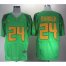 Oregon Ducks 24 Kenjon Barner Green Elite Pac-12 2012 NCAA Jersey