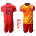 France #16 Mandanda Red Goalkeeper Kid Soccer Country Jersey