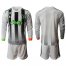 Juventus Blank Joint Long Sleeves Soccer Club Jersey
