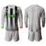 Juventus Blank Joint Long Sleeves Soccer Club Jersey