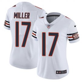 Nike Chicago Bears #17 Anthony Miller White Womens Stitched NFL Vapor Untouchable Limited Jersey