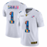 Miami Dolphins #1 Tua Tagovailoa Mens White Nike Multi-Color 2020 NFL Crucial Catch Limited NFL Jersey