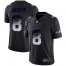Nike Baltimore Ravens #8 Lamar Jackson Black Mens Stitched NFL Vapor Untouchable Limited Smoke Fashion Jersey