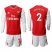 Arsenal #2 Debuchy Red Home Long Sleeves Soccer Club Jersey