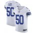 Nike Dallas Cowboys #50 Sean Lee White Mens Stitched NFL Vapor Untouchable Elite Jersey