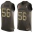 Nike Arizona Cardinals #56 Terrell Suggs Green Mens Stitched NFL Limited Salute To Service Tank Top Jersey