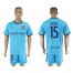 Barcelona #15 Bartra Away Soccer Club Jersey