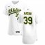 Oakland Athletics #39 Vimael Machin Mens Nike White Home 2020 Authentic Player MLB Jersey