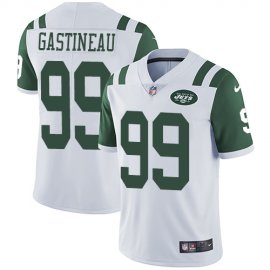 Nike New York Jets #99 Mark Gastineau White Mens Stitched NFL Vapor Untouchable Limited Jersey
