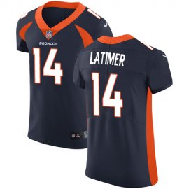 Nike Denver Broncos #14 Cody Latimer Navy Blue Alternate Mens Stitched NFL Vapor Untouchable Elite Jersey