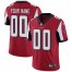Nike Atlanta Falcons Customized Red Team Color Stitched Vapor Untouchable Limited Mens NFL Jersey