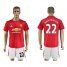 Manchester United #22 Mkhitaryan Home Soccer Club Jersey