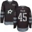 Adidas Dallas Stars #45 Roman Polak Black 1917-2017 100th Anniversary Stitched NHL Jersey