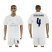 Real Madrid #4 Sergio Ramos Marine Environmental Protection Home Soccer Club Jersey